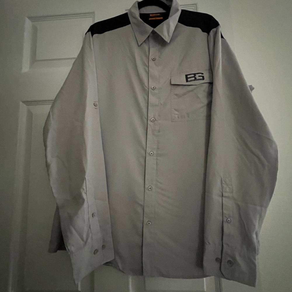 Original men’s BG by Craghoppers gray shirt -
Bear Grylls
